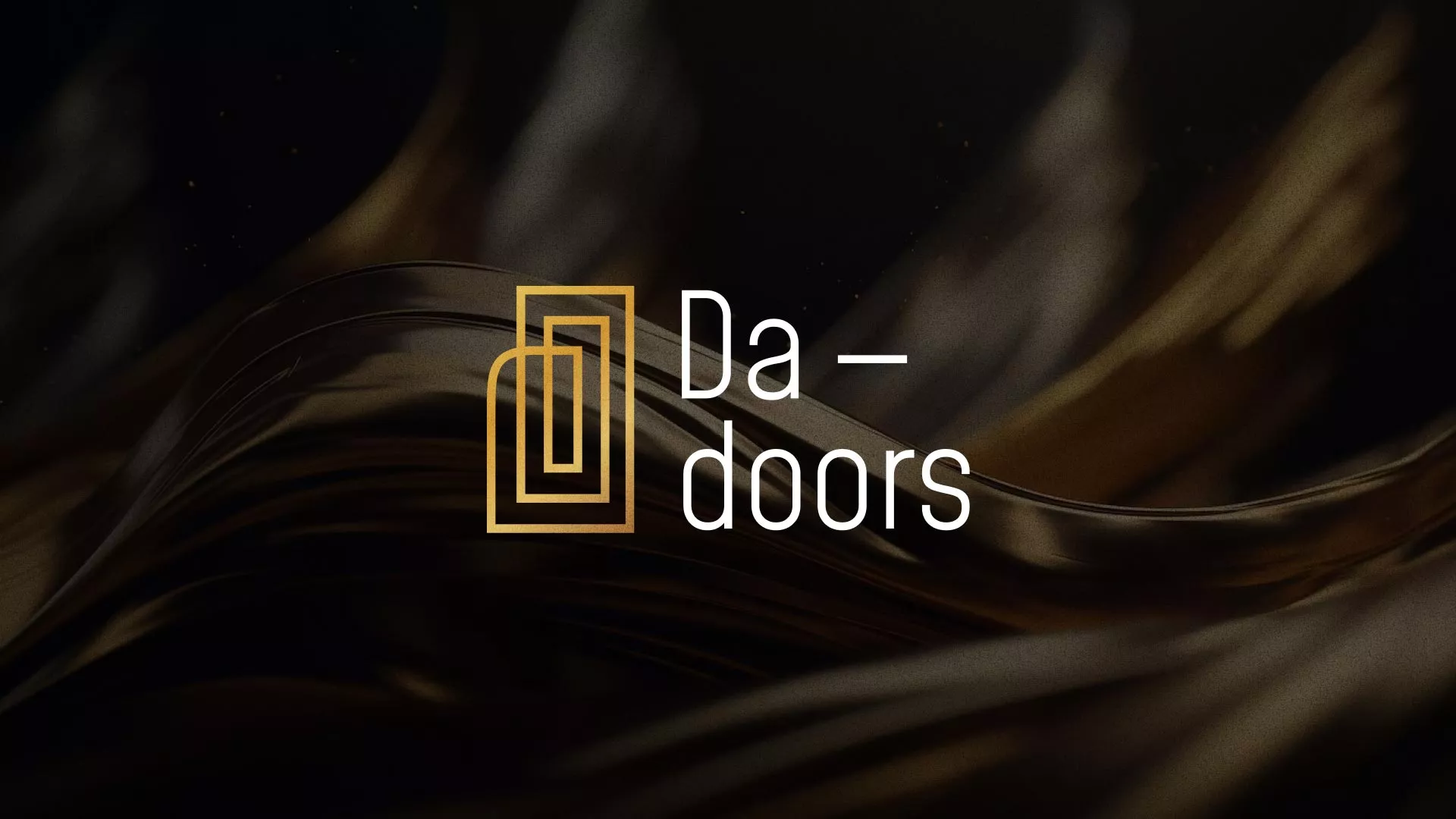 Разработка логотипа для компании «DA-DOORS» в Аткарске